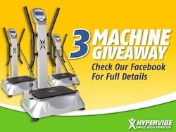 Whole Body Vibration 3 Machine Giveaway from Hypervibe 92