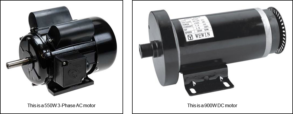 whole body vibration machine motor types