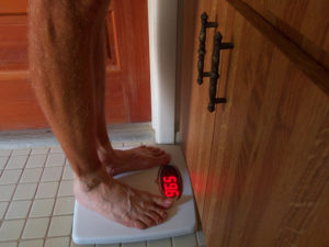 bathroom scale