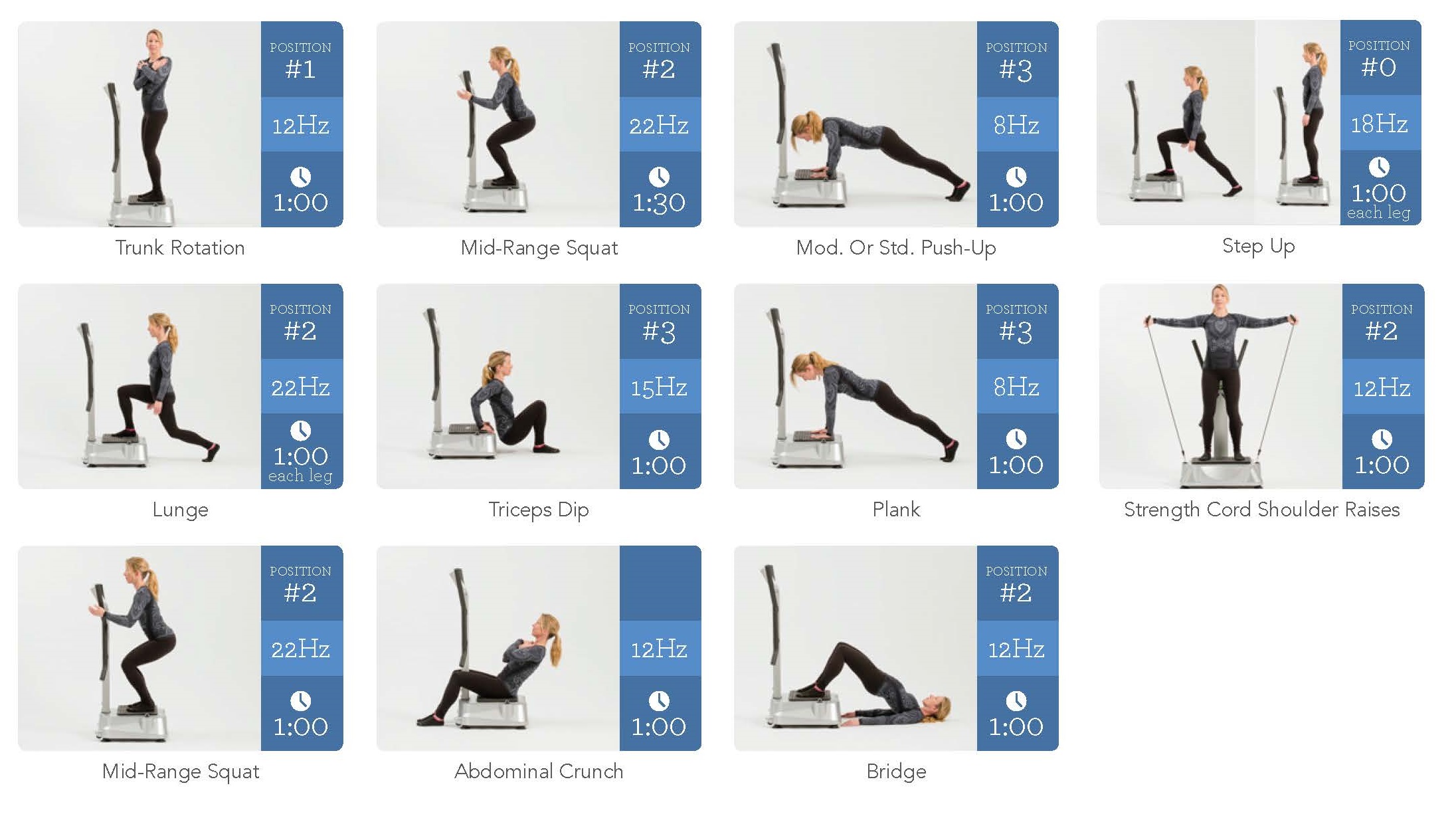 Hypervibe exercises online