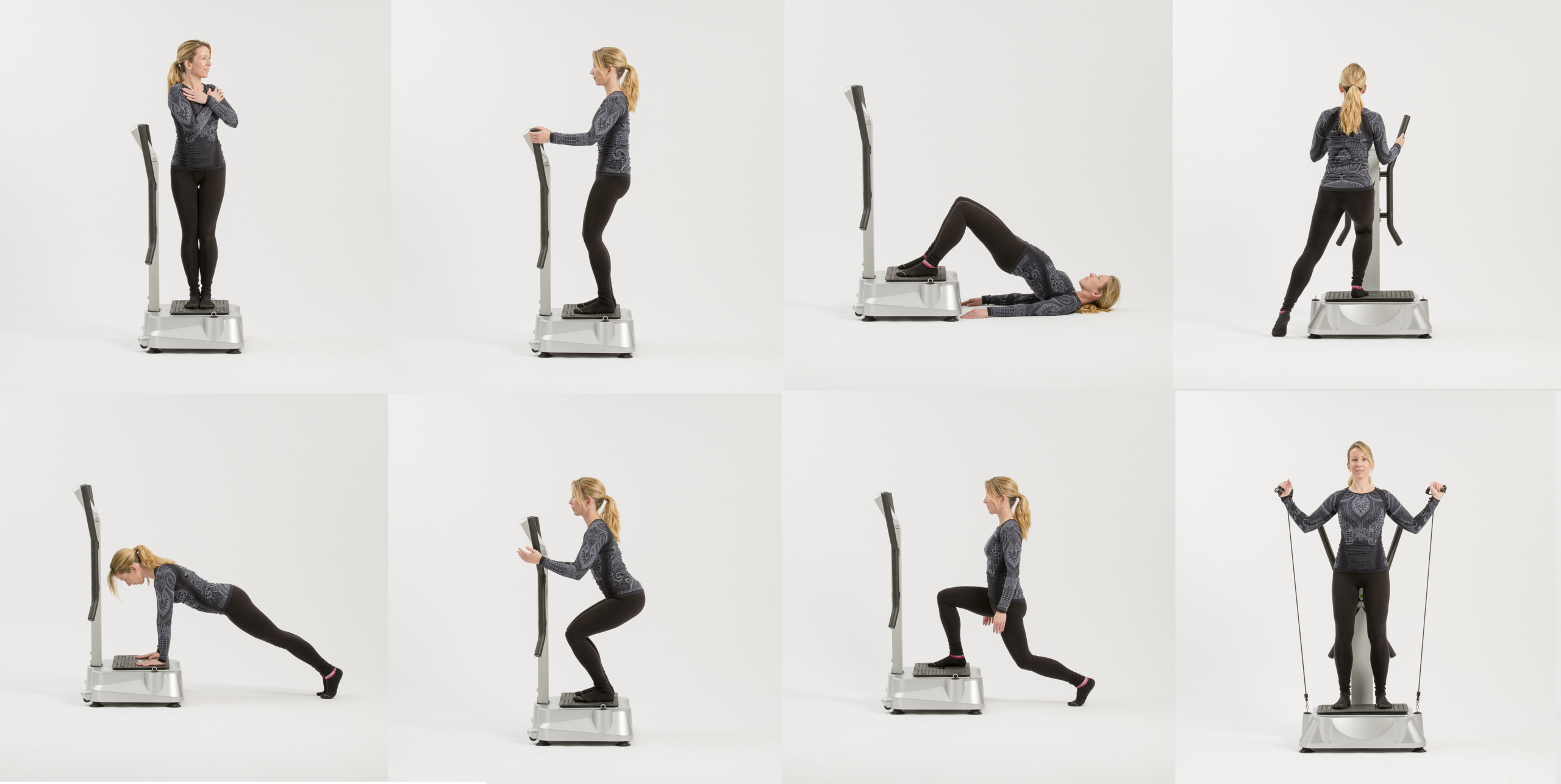 Whole Body Vibration Machine Exercise Chart