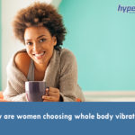 why women train on a vibration machine