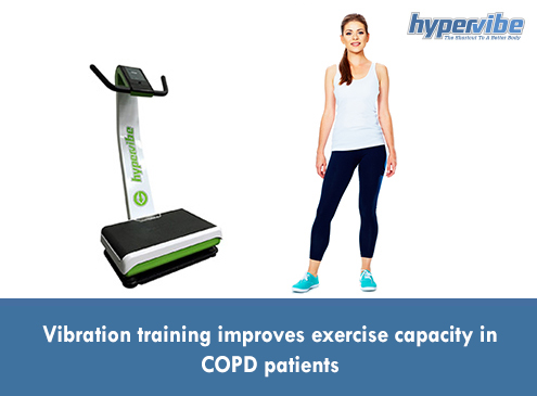 Vibration training improves exercise capacity in COPD patients