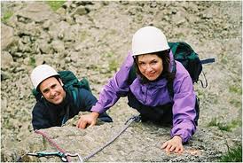 rock climbing