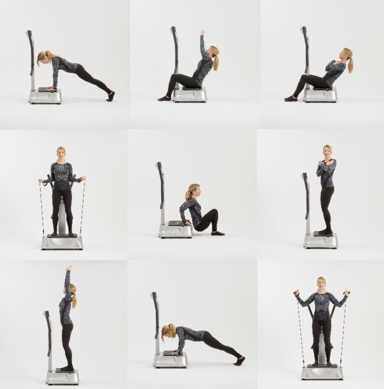 Tone your upper body with vibration machine exercises Hypervibe UK