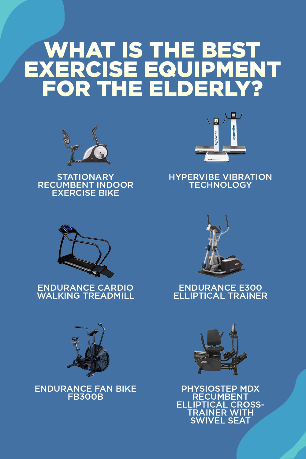 exercise equipment for the elderly