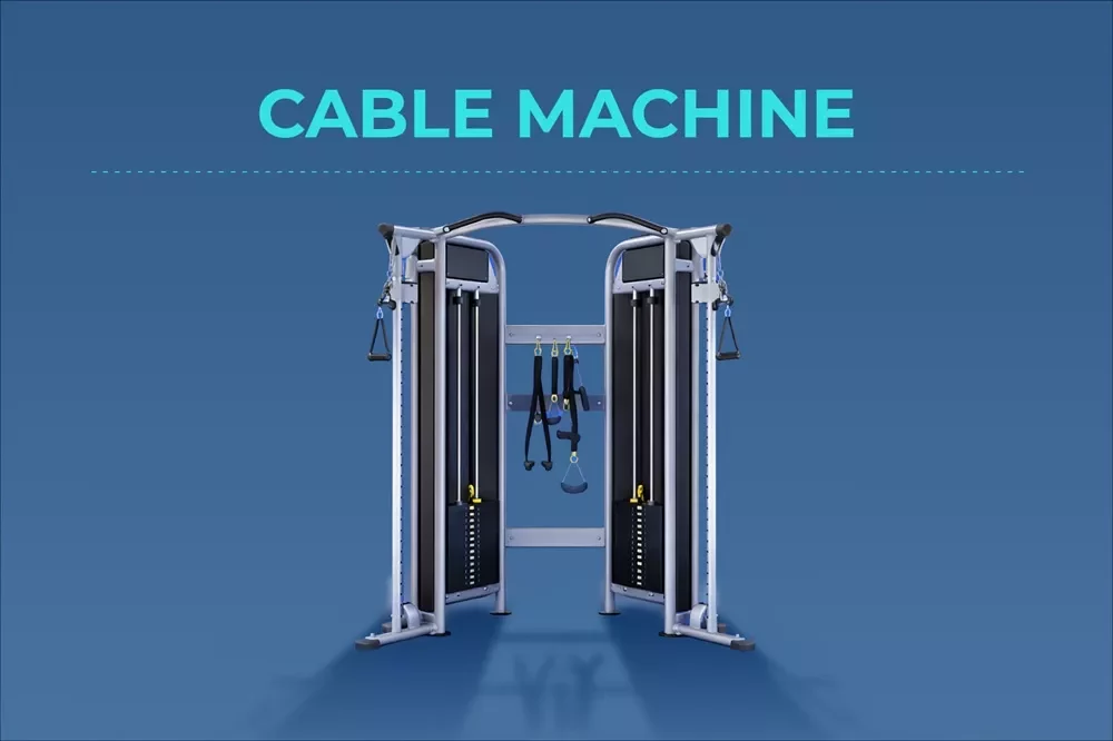 Lower Back Exercises Gym Equipment & Lower Back Exercise Machines: Complete Guide 11 A professional dual-stack cable machine with various handle attachments for functional back and core training.