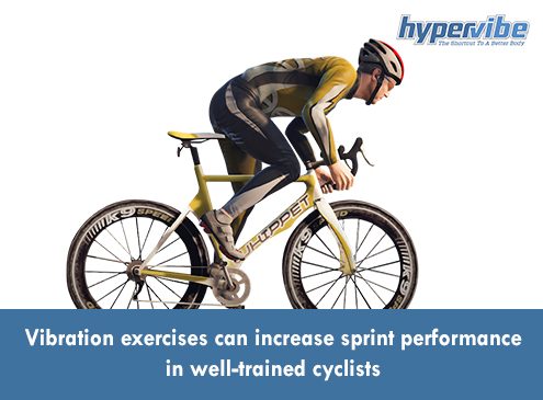 vibration plate exercises increase sprint performance in cyclists
