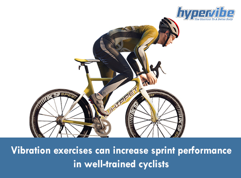 vibration plate exercises increase sprint performance in cyclists