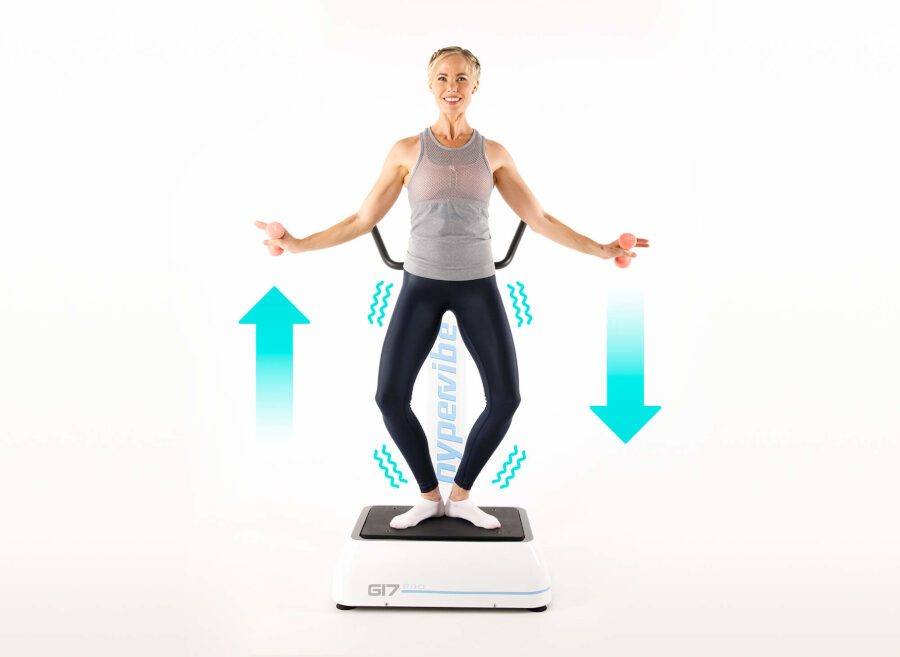 Vibration plates guide