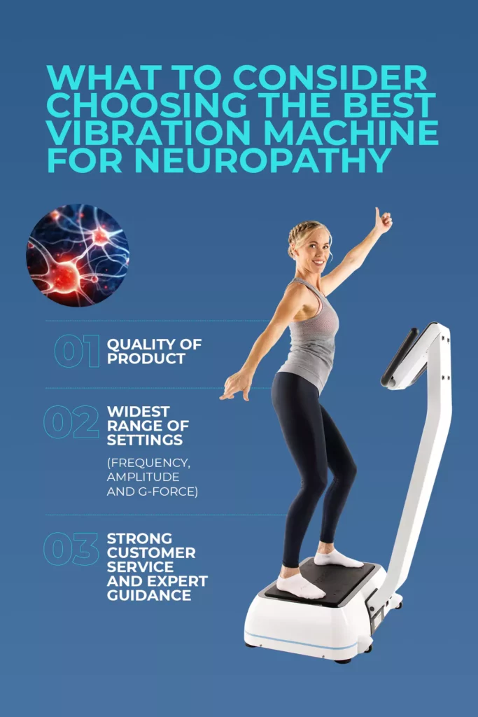 What to consider when choosing a vibration machine for neuropathy
