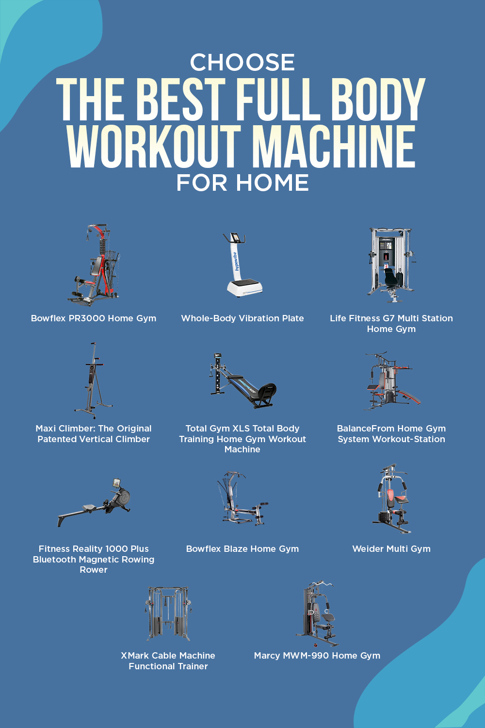 full body workout machine for home