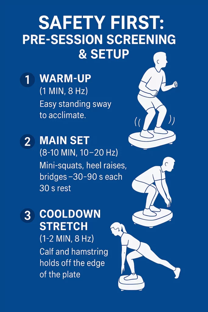 Safety First Pre-Session Screening & Setup