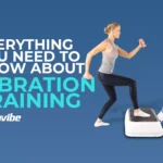 woman doing vibration training on a Hypervibe vibration platform