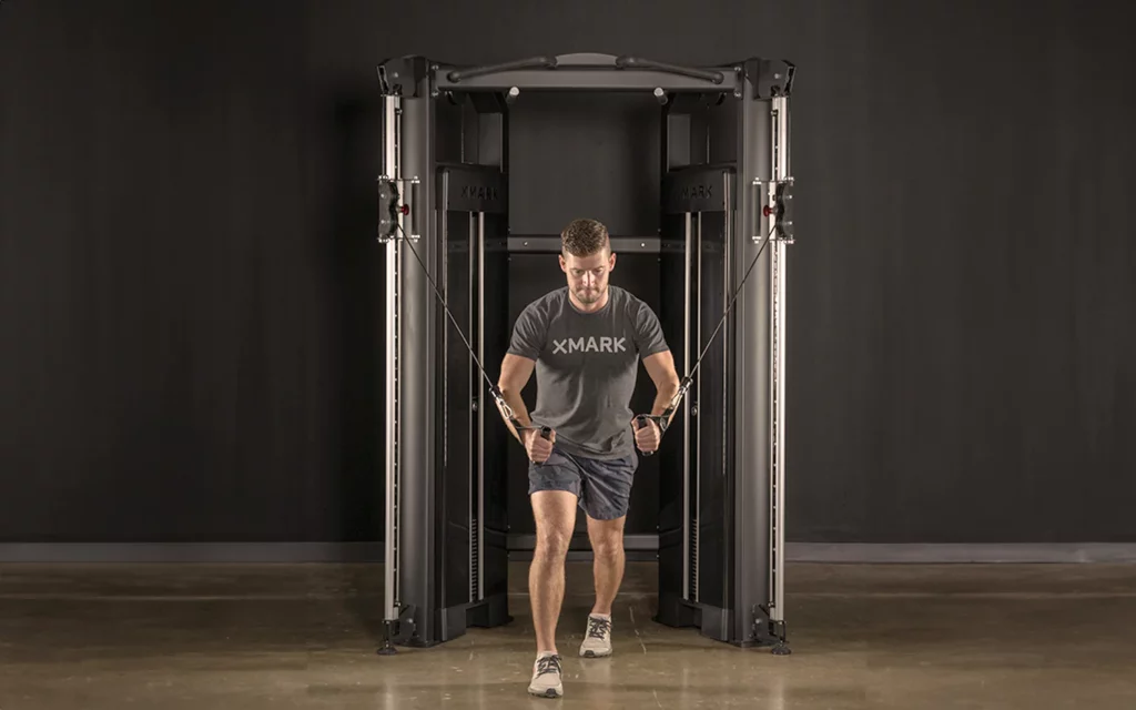 XMark Functional Trainer With Dual 230 lb Weight Stacks